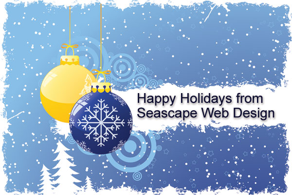 Happy Holidays from SeascapeWebDesign.com
