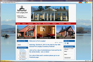 Community Website with Online Business Directory